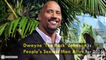 Dwayne 'The Rock' Johnson is People's Sexiest Man Alive for 2016