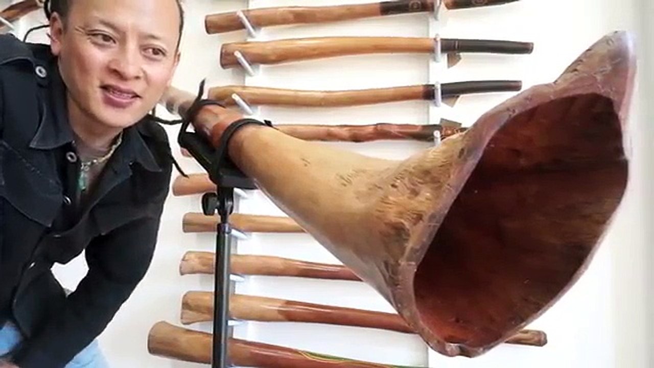 Jesse Lethbridge Didgeridoo key of D (#3478)