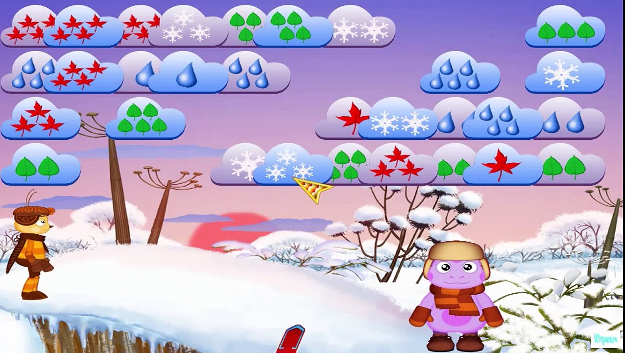 Лунтик Развивающие ИГРЫ для детей от 3 лет Прохождение new года Серия 2