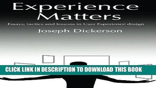 Read Now Experience Matters Download Book