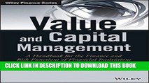 Ebook Value and Capital Management: A Handbook for the Finance and Risk Functions of Financial
