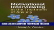 Read Now Motivational Interviewing in the Treatment of Anxiety (Applications of Motivational