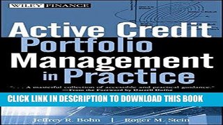 Ebook Active Credit Portfolio Management in Practice Free Read