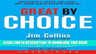Ebook Great by Choice CD Free Read