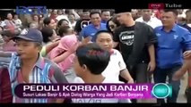 Ahmad Dhani Blusukan ke Korban Banjir