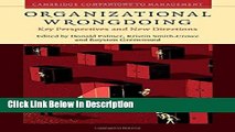 [Download] Organizational Wrongdoing: Key Perspectives and New Directions (Cambridge Companions to