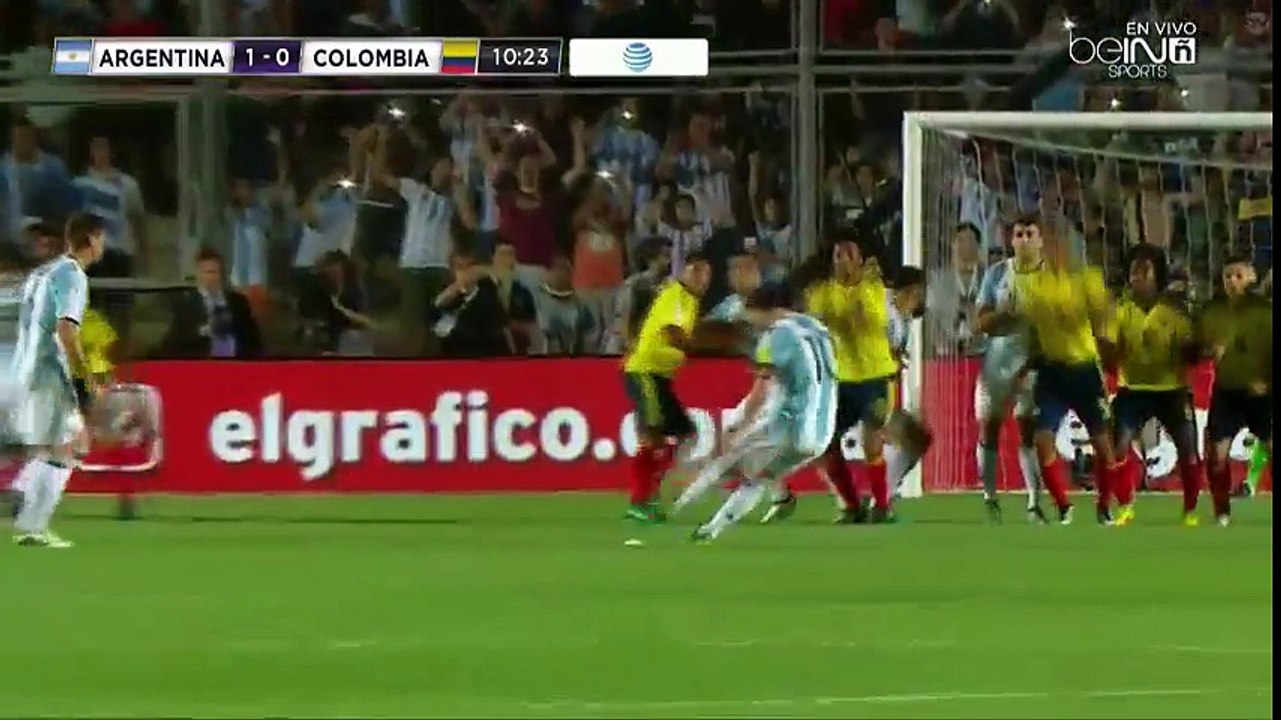 Argentina vs Colombia Highlights Full Match  Nov 15 2016