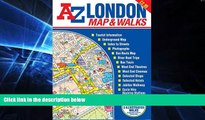 Ebook Best Deals  A-Z London Map and Walks (Street Maps   Atlases)  Full Ebook