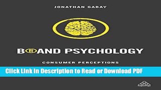 Read Brand Psychology: Consumer Perceptions, Corporate Reputations Free Books