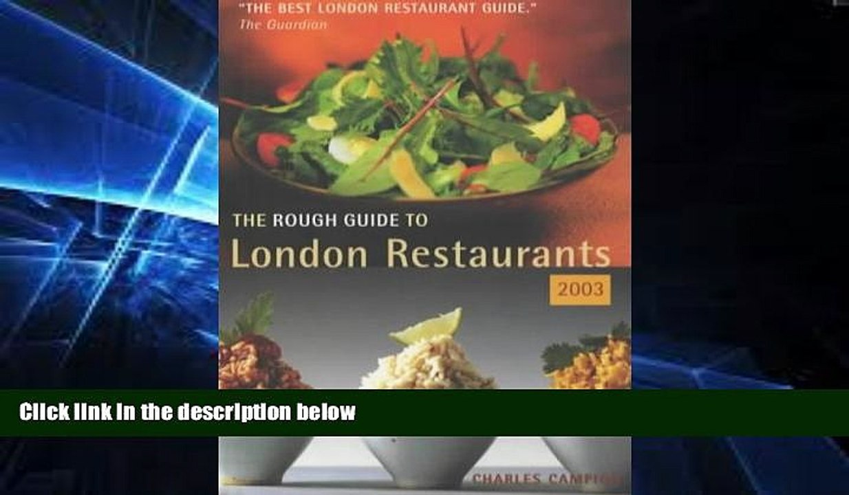 Ebook deals  The Rough Guide London Restaurants 5 (Rough Guide to London Restaurants)  Buy Now