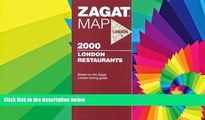 Must Have  Zagatsurvey 2000: London Restaurants Map (Zagat Map: London)  Buy Now