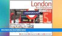 Ebook deals  London Bus and Underground PopOut Map: pocket size popup map of London tube and bus