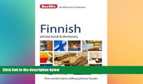 Ebook deals  Berlitz Finnish Phrase Book   Dictionary  Most Wanted