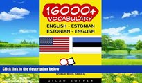 Best Buy Deals  16000  English - Estonian Estonian - English Vocabulary (ChitChat WorldWide)