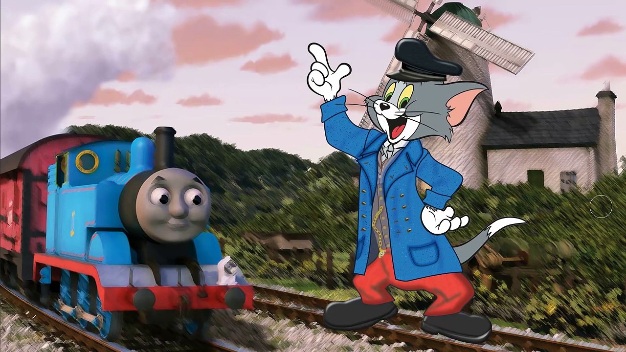 Tom Saves Jerry Cartoon from BAD HULK! Finger Family Parody Spiderman Mickey Mouse Cartoon for Kids