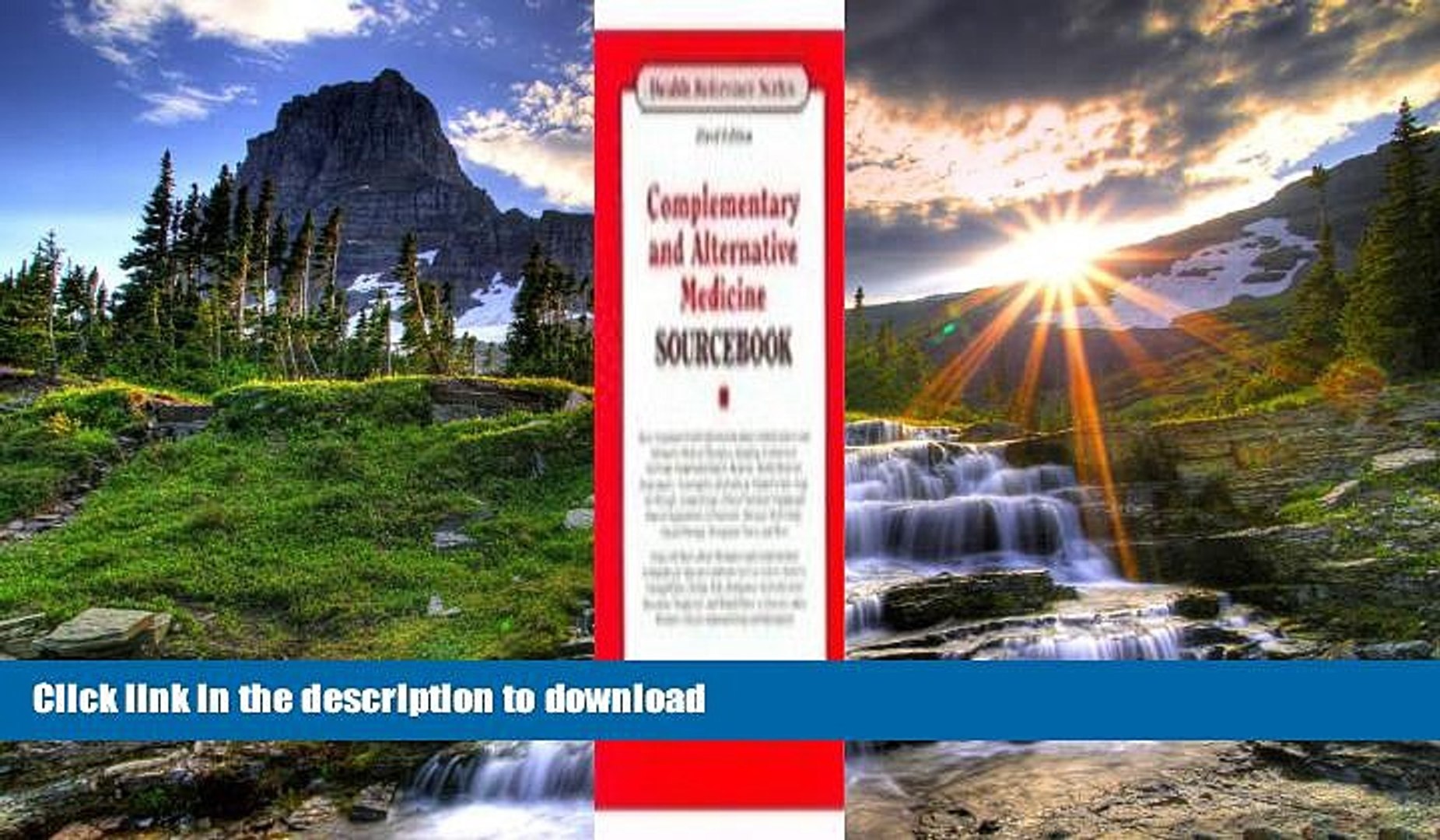 ⁣READ  Complementary And Alternative Medicine Sourcebook: Basic Consumer Health Information About