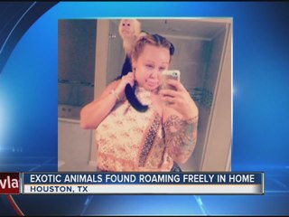 Police: Woman, child lived with tigers, 'vicious' monkeys