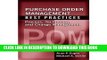 Ebook Purchase Order Management Best Practices: Process, Technology, and Change Management Free