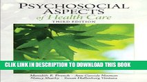 [PDF] Psychosocial Aspects of Healthcare (3rd Edition) (Drench, Psychosocial Aspects of