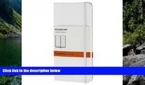 Big Deals  Moleskine Classic Notebook, Pocket, Ruled, White, Hard Cover (3.5 x 5.5) (Classic