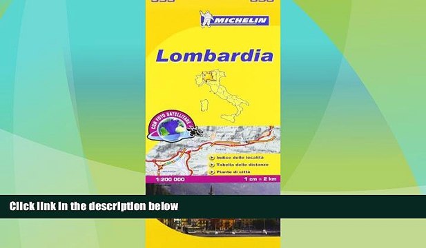 Buy NOW Michelin Map Italy: Lombardia 353 (Maps/Local (Michelin)) (Italian Edition) READ PDF