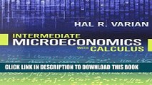 Best Seller Intermediate Microeconomics with Calculus: A Modern Approach Free Read