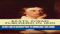 [PDF] Keats: Poems Published in 1820 Popular Collection