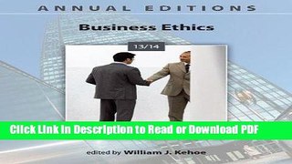 Read Annual Editions: Business Ethics 13/14 PDF Free