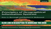 Best Seller Principles of Geographical Information Systems: 2nd Edition (Spatial Information
