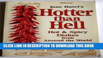 PDF Hotter than Hell-Hot   Spicy Dishes from Around the World Full Collection