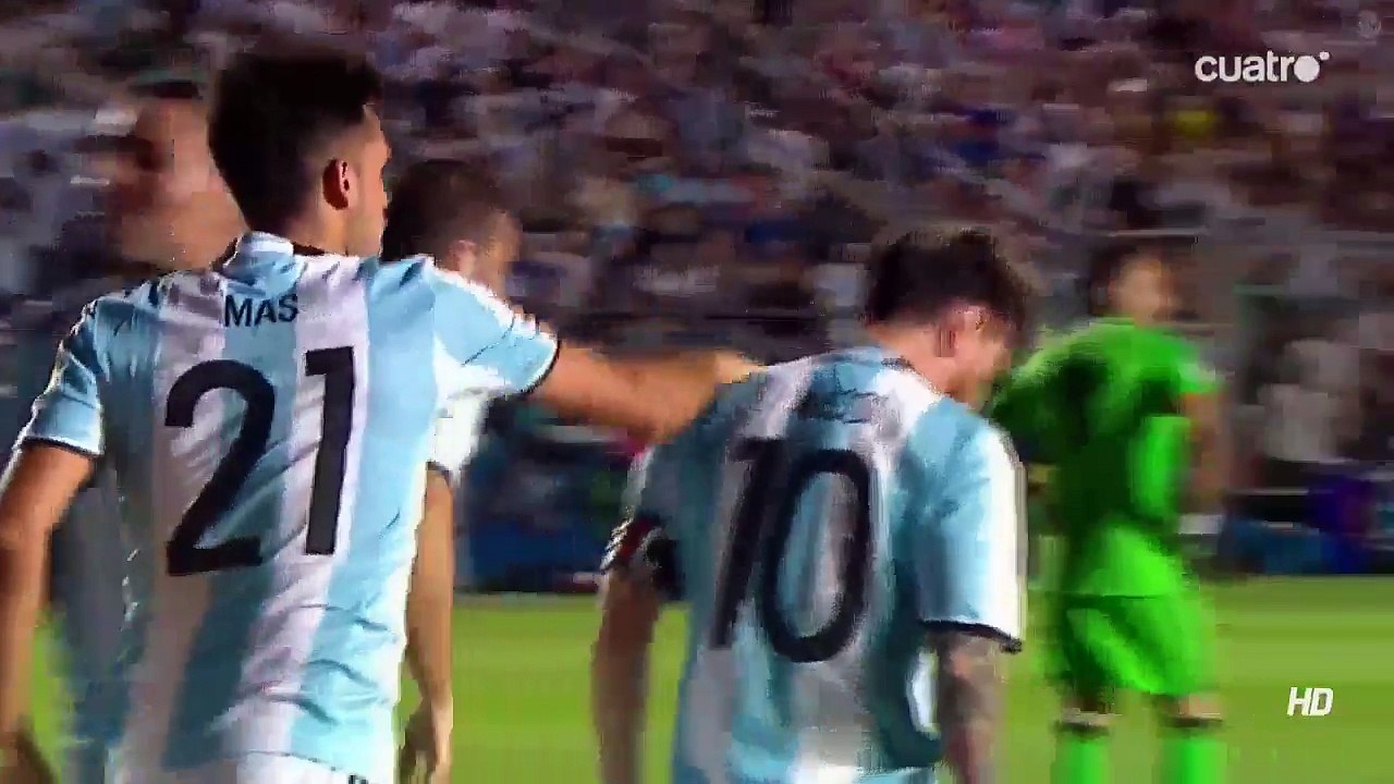 Ange Di Maria (Argentina) goal vs Colombia (3-0)