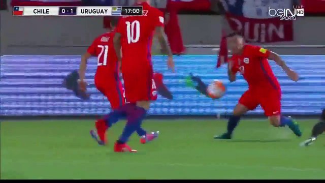 Chile vs Uruguay 3-1 Extended Highlights & Goals 15/11/2016