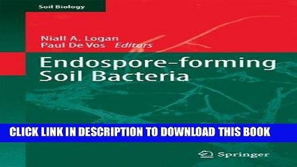 [PDF] Endospore-forming Soil Bacteria (Soil Biology) Popular Collection