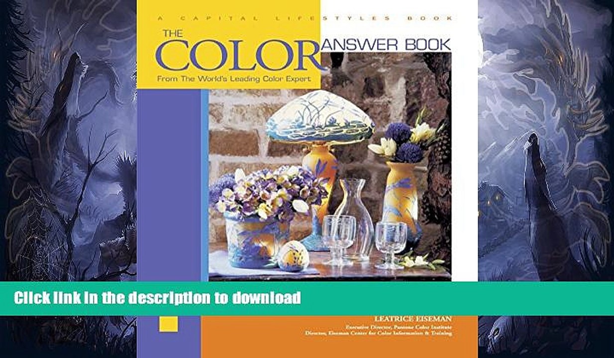 FAVORITE BOOK  The Color Answer Book: From the World s Leading Color Expert (Capital Lifestyles)
