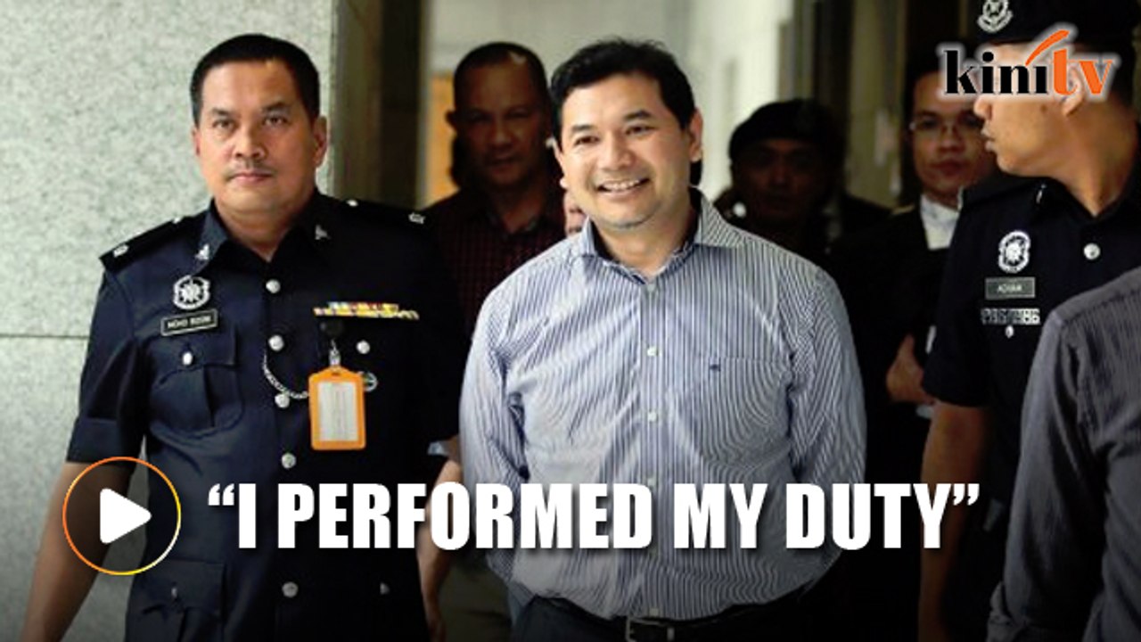 Rafizi: Don't feel sorry for me