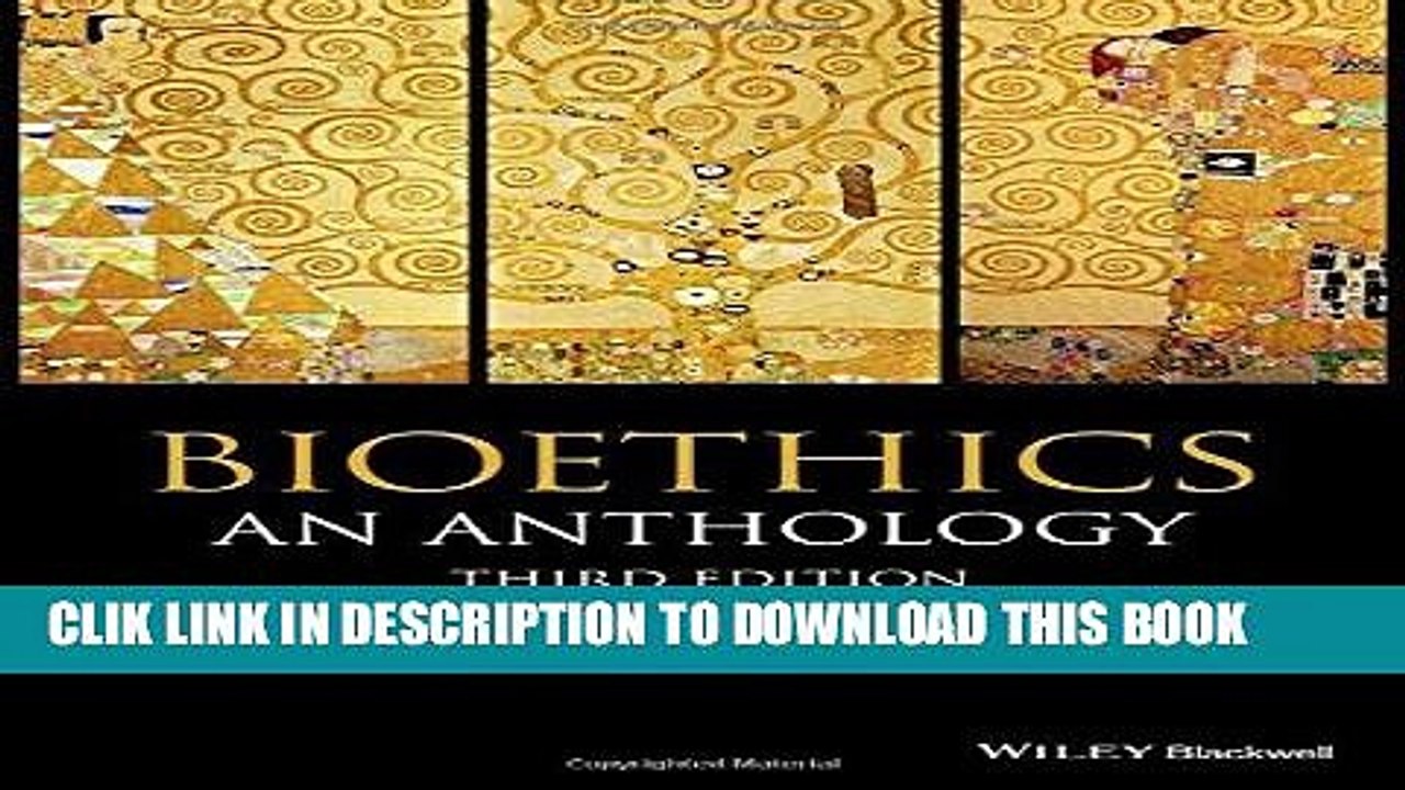 [PDF] Bioethics: An Anthology (Blackwell Philosophy Anthologies) Popular Collection