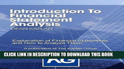 [PDF] Introduction To Financial Statement Analysis Full Online