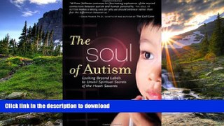 READ BOOK  The Soul of Autism: Looking Beyond Labels to Unveil Spiritual Secrets of the Heart