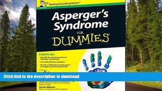 EBOOK ONLINE  Asperger s Syndrome For Dummies, UK Edition  PDF ONLINE