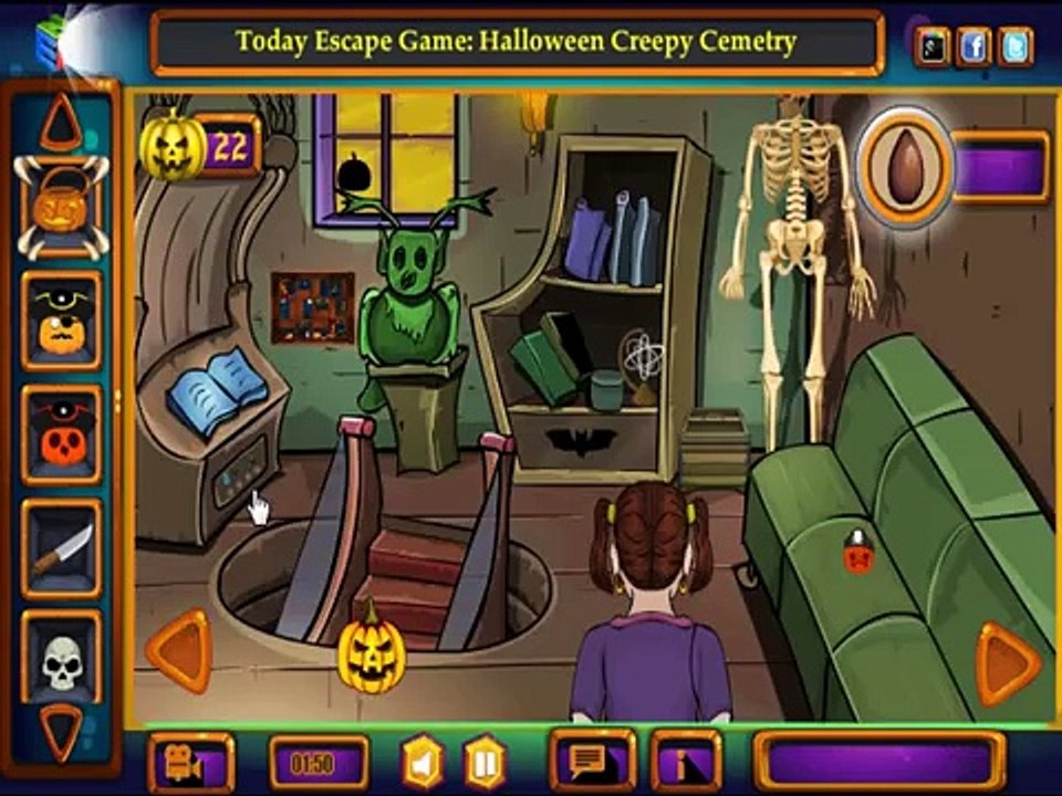 Halloween Pumpkin Villa Walkthrough