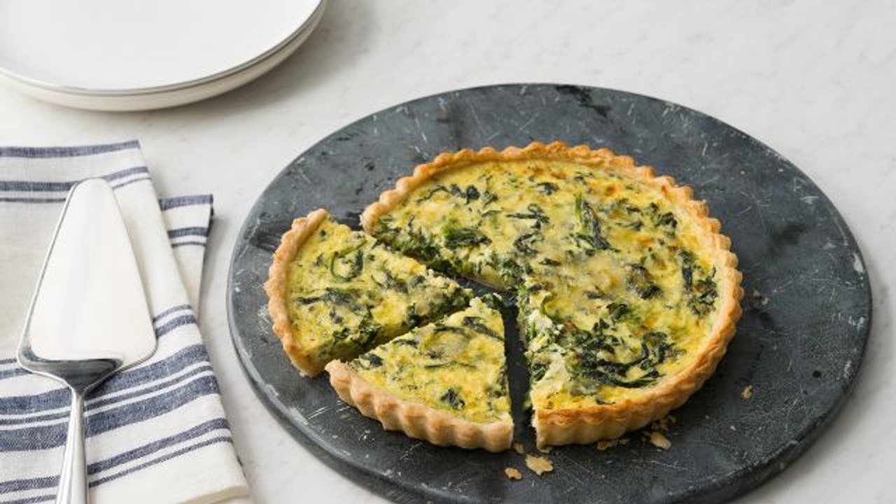 Say Yes to Brunch With This Delicious Spinach and Cheese Quiche