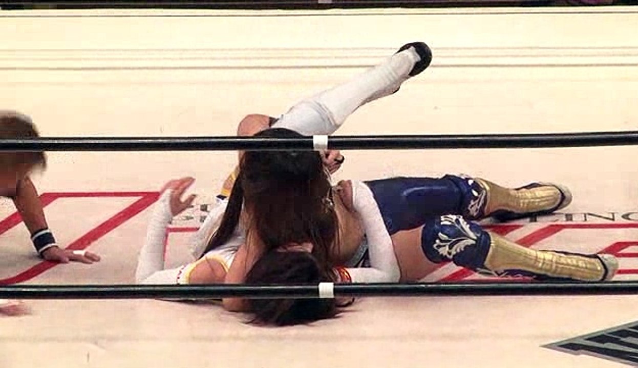 {JWP} Yako Fujigasaki & Mika Shirahime Vs.  Sumire Natsu & Maya Yukihi (11/3/16)