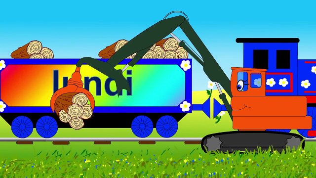 Dessin animé pour enfants - Apprendre les jours de la semaine en français avec le train Tchou Tchou