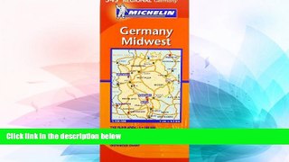 Ebook Best Deals  Michelin Map Germany Midwest 543 (Maps/Regional (Michelin))  Most Wanted
