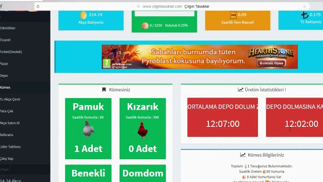 İnternetten Para Kazan Çılgın Tavuklar ve Taktik(Make Money On Internet)
