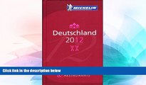 Ebook deals  MICHELIN Guide Deutschland 2012: Hotel   Restaurants (Michelin Red Guide Deutschland