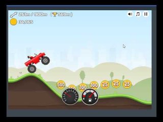 Hill Climb Racing With Pickup Truck In Desert  569m