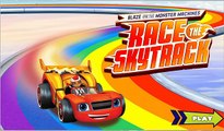 Blaze and the Monster Machines | Race The Skytrack! | Game For Kids