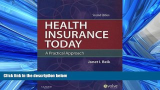 Read Health  Insurance Today: A Practical Approach, 2e FullOnline Ebook