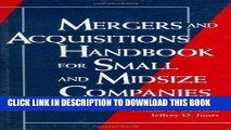 Ebook Mergers and Acquisitions Handbook for Small and Midsize Companies Free Read